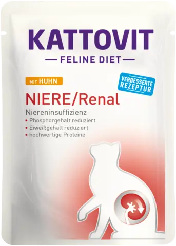 Feline Diet Niere/Renal mit Huhn von KATTOVIT