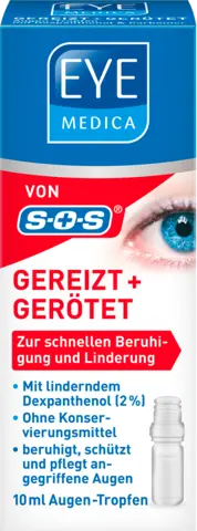 Gereitzt + Gerötet Augentropfen von EYE MEDICA