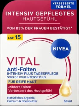 Vital Anti-Falten Intensiv Plus Tagespflege für Reife Haut LSF15 von NIVEA