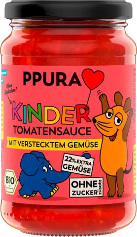 Bio Sugo Kinder Gemüse von PPURA