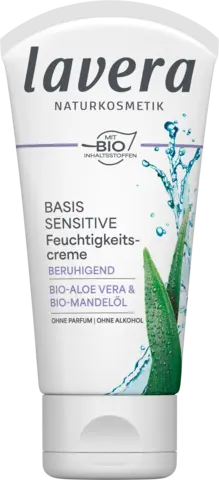 Basis Sensitiv Beruhigende Feuchtigkeitscreme von LAVERA