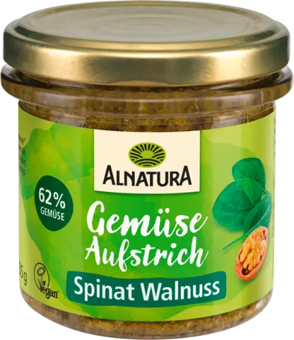 Bio Spinat-Walnuss Aufstrich von ALNATURA