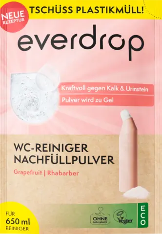 WC-Reinigergel Nachfüllpulver von EVERDROP