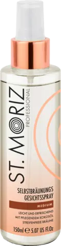 Professional Selbstbräunungs-Gesichtsspray Medium von ST.MORIZ