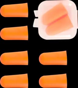 Ohrstöpsel orange von DIV.SAISONMARKEN