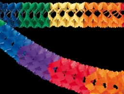 Girlande Papier bunt 5m von TIB