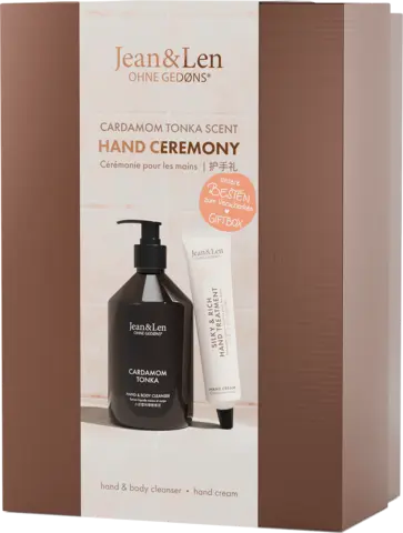 Hand Ceremony Cardamom/Tonka Geschenkpack von JEAN & LEN