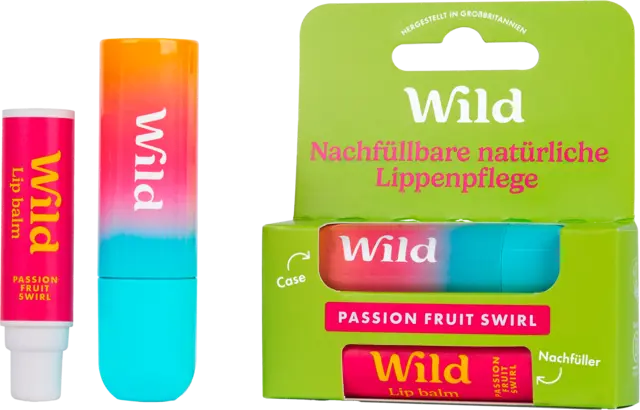 Lippenpflege Startpaket Ombre + Passionfruit Swirl von WILD