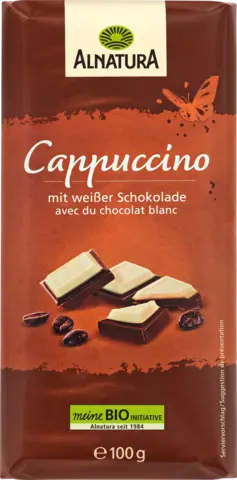 Bio Cappuccino Schokolade von ALNATURA