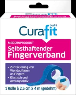 Fingerverband (blau) von CURAFIT
