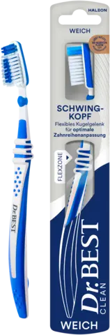 Zahnbürste Classic Schwingkopf weich von DR.BEST