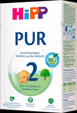 Bio 2 Pur Folgemilch nach dem 6. Monat von HIPP