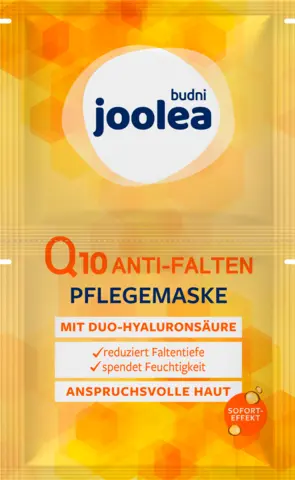 Pflegemaske Q10 Anti-Falten von JOOLEA