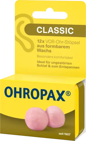 Wachsstöpsel Classic von OHROPAX