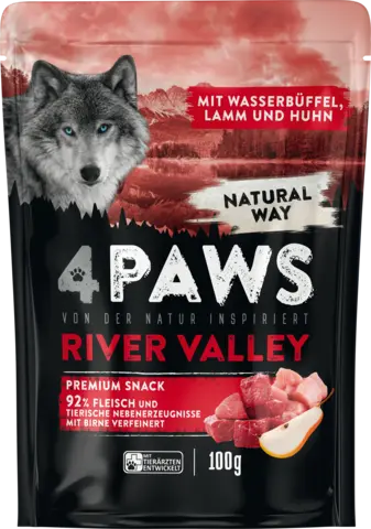River Valley mit Wasserbüffel, Lamm und Huhn von 4 PAWS