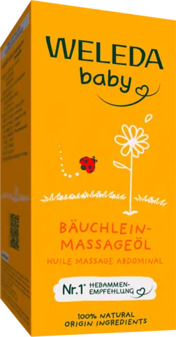 Baby Bäuchlein-Massageöl von WELEDA