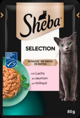 MSC Selection in Sauce mit Lachs von SHEBA