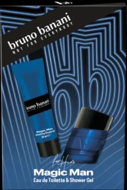 Magic Men Eau de Toilette 30ml/Showergel 50ml 2-teilig von BRUNO BANANI
