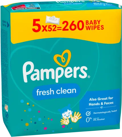 Fresh Clean Feuchttücher von PAMPERS