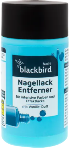 Nagellackentferner mit Vanille-Duft von BLACKBIRD