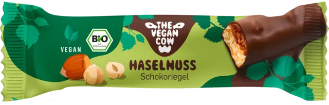 Bio Schokoriegel Haselnuss von THE VEGAN COW