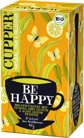 Bio Be Happy Gewürztee von CUPPER