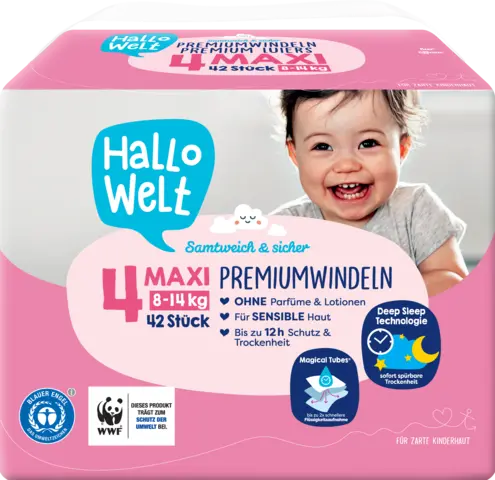 Windel Gr. 4 Maxi von HALLO WELT