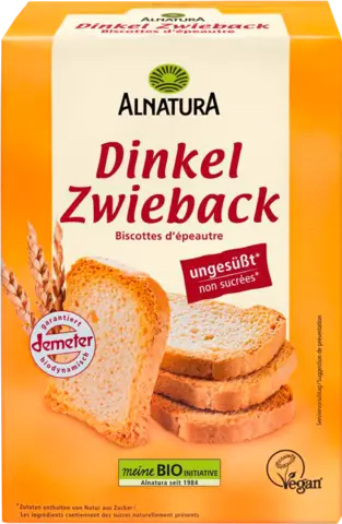 Demeter Dinkel Zwieback von ALNATURA