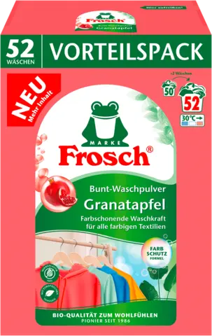 Bunt-Waschpulver Granatapfel von FROSCH