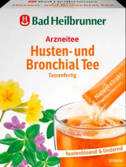 Husten-&Bronchial Tee 10ST von BAD HEILBRUNNER