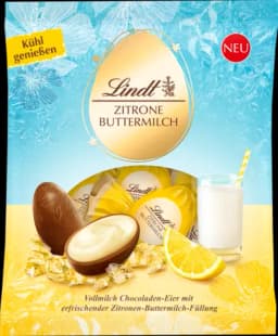 Zitronen Buttermilch Ei M 85g von LINDT