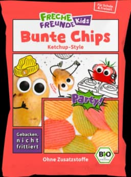 Kids Bunte Chips Ketchup-Style von ERDBÄR