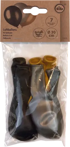 Luftballon metallic sortiert 30 cm von TIB