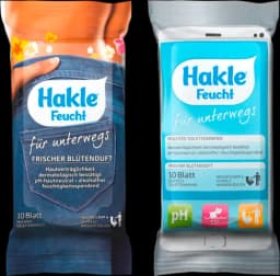 Feuchtes Toilettenpapier Reisepackung von HAKLE
