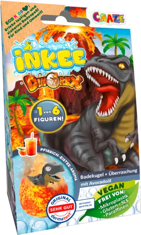 Dinorex Badekugel und Überraschung von CRAZE