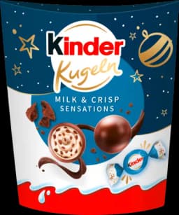 Kinder Kugeln Milk & Crispy Bits Sensation 90g von FERRERO