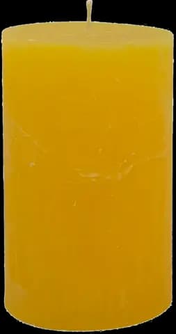 Rustik Stumpe gelb 120 x 68 mm von DIV.SAISONMARKEN
