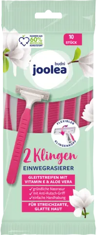 2 Klingen Einwegrasierer von JOOLEA