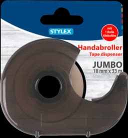 Klebefilm mit Handabroller Jumbo von STYLEX