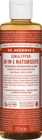 18-in-1 Naturseife Eukalyptus von DR.BRONNERS