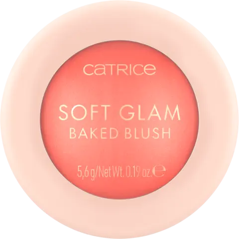 Soft Glam Baked Blush Cheeky Coral 030 von CATRICE