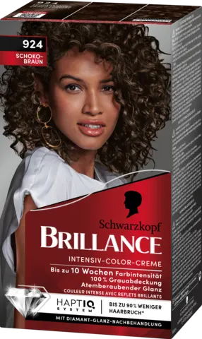 Brillance Intensiv-Color-Creme 924 schokobraun von BRILLANCE