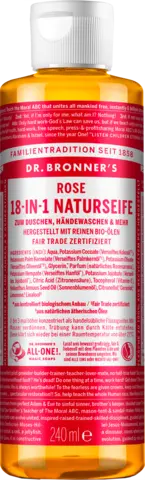 18 in 1 Naturseife Rose von DR.BRONNERS