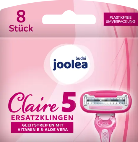CLAIRE 5 Klingen Rasierer Ersatzklingen von JOOLEA