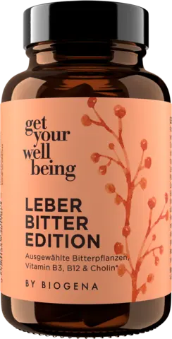 get your wellbeing Leber Bitter Edition von GET YOUR WELLBEING BY BIOGENA