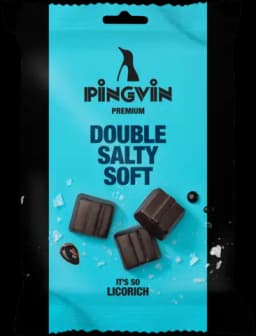 Lakritz Double Salty Soft von PINGVIN