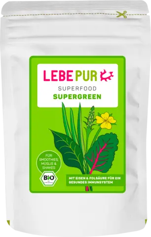 Bio Supergreen-Mix von LEBEPUR