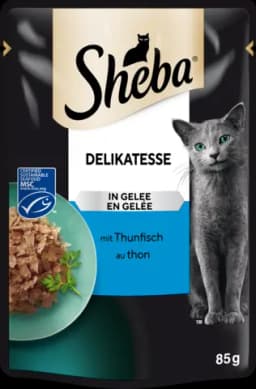 MSC Delikatesse in Gelee mit Thunfisch von SHEBA
