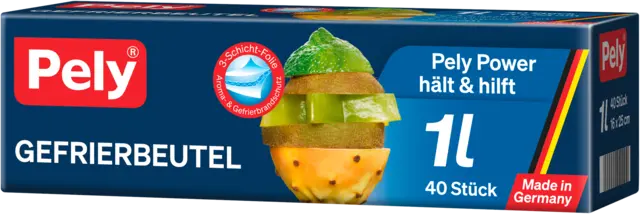 Gefrierbeutel 1l von PELY