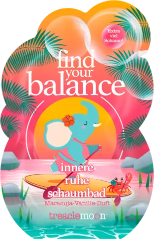Schaumbad Find Your Balance von TREACLE MOON
